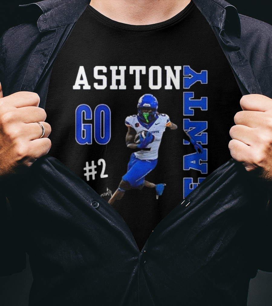ASHTON GO JEANTY #2 Signature T-Shirt