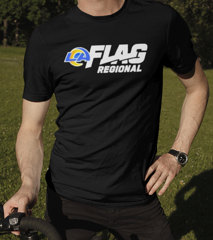 Los Angeles Rams LA Flag Regional NFL Tournaments 2025 T-Shirt