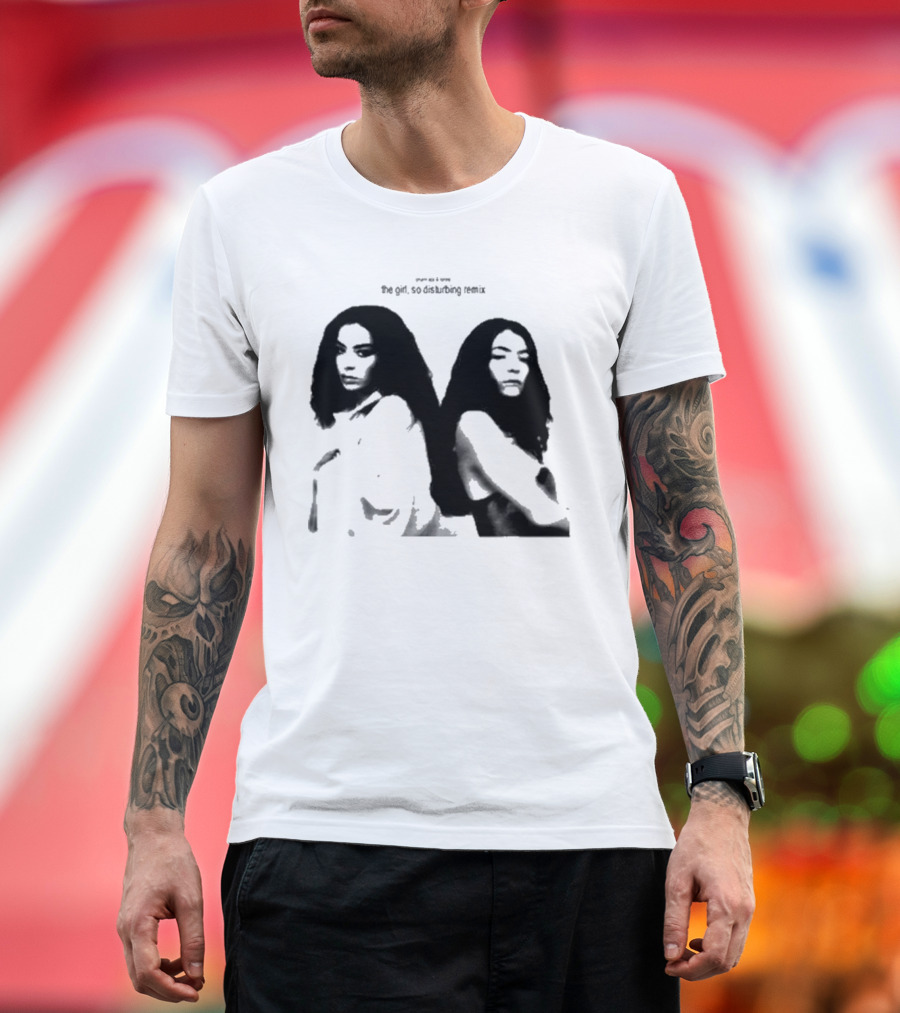 Charli and Lorde - The Girl, So Disturbing Remix T-Shirt