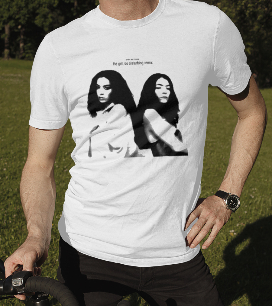 Charli And Lorde - The Girl, So Disturbing Remix T-Shirt