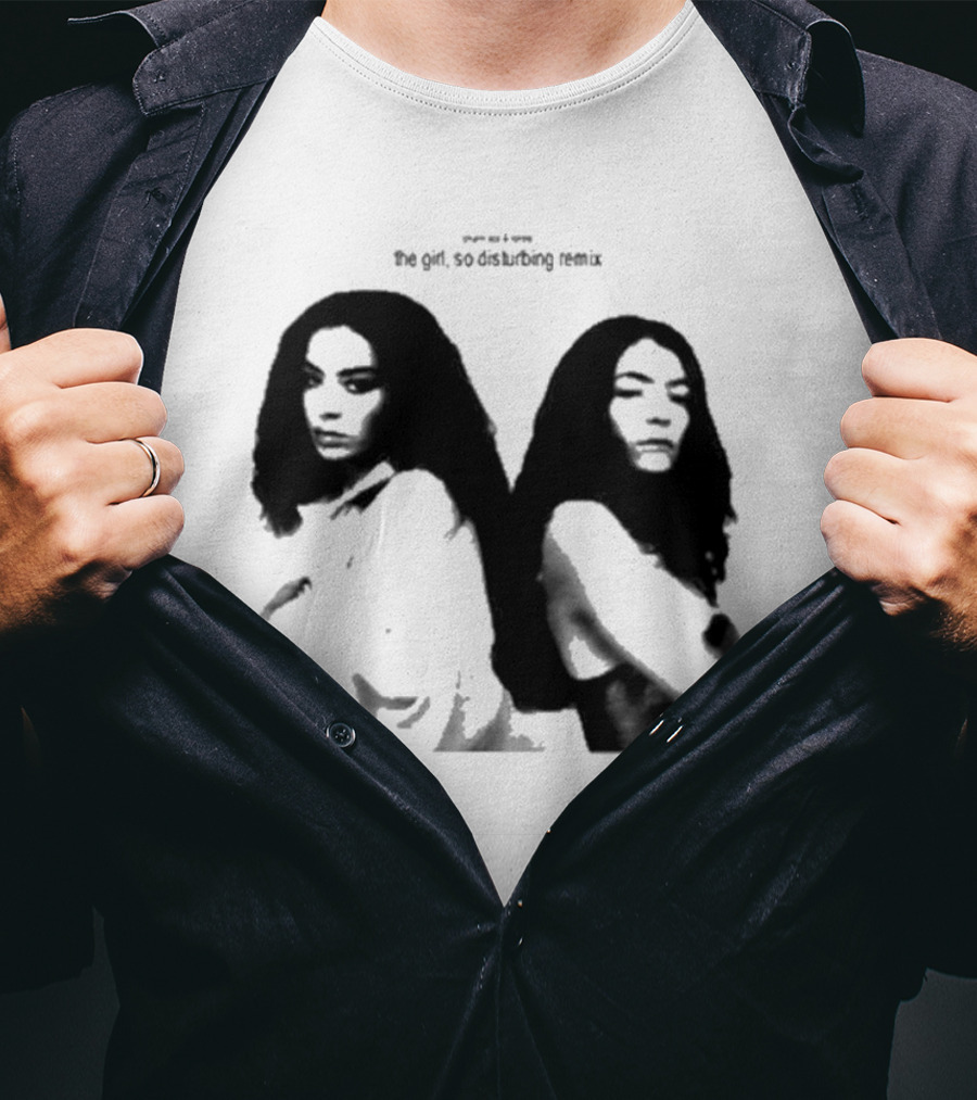 Charli And Lorde - The Girl, So Disturbing Remix T-Shirt