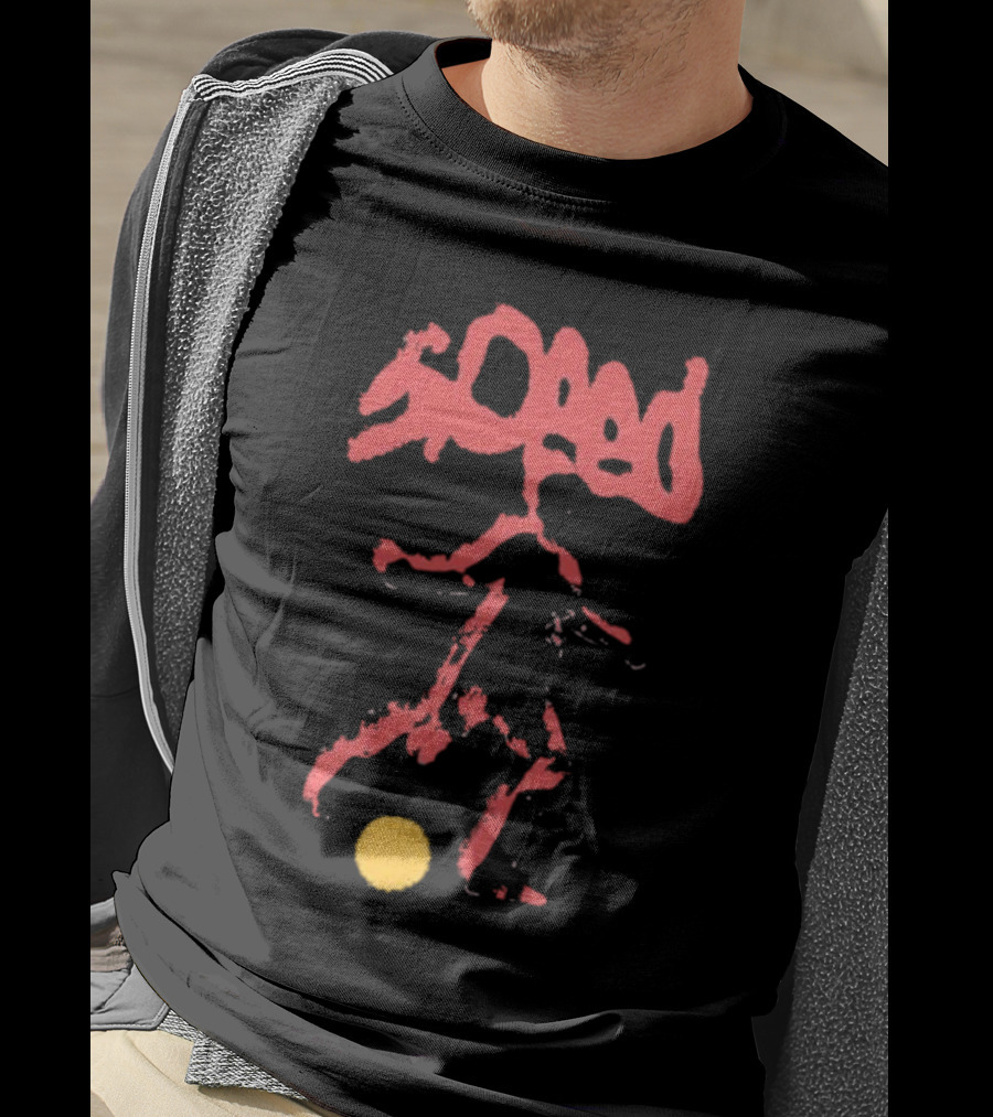 IShowSpeed Soccer Silhouette With Ball Warp T-Shirt