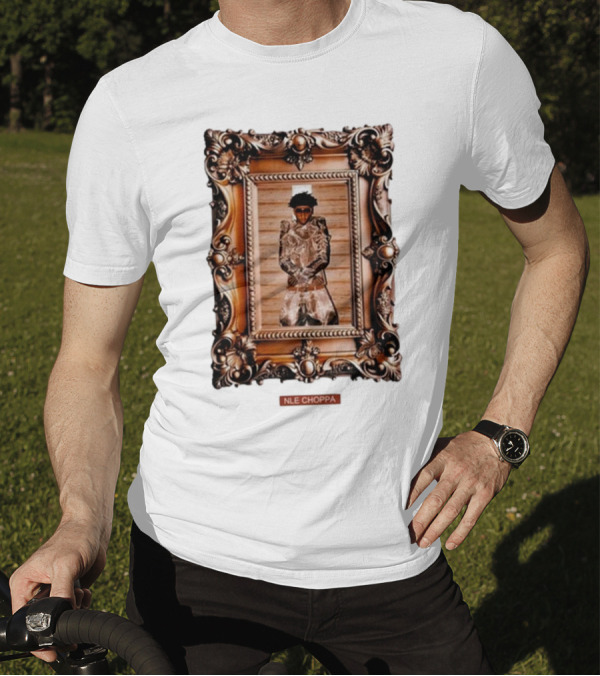 Nle Choppa Picasso Framed Portrait Sluffin Szn X Slut Szn T-Shirt