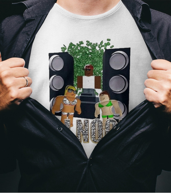 DJ Noob Roblox Dance Party Experience T-Shirt