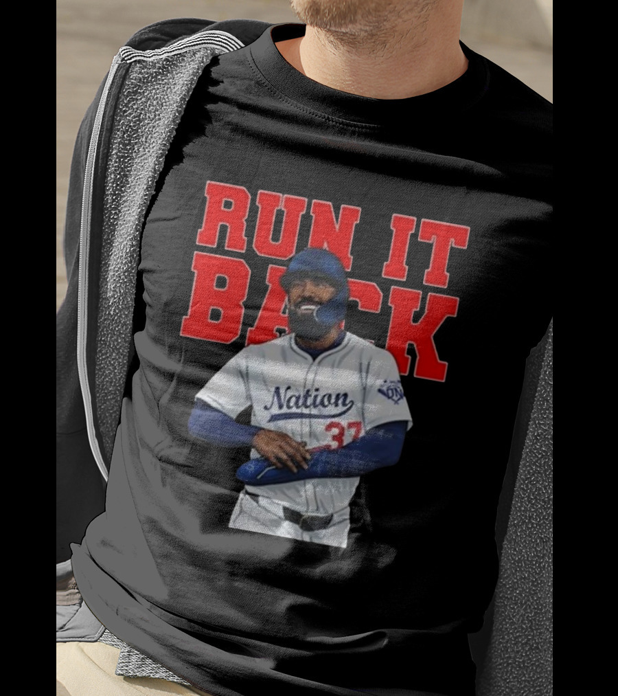 Teoscar Hernández Run It Back Nation 37 Los Angeles Baseball Collection T-Shirt
