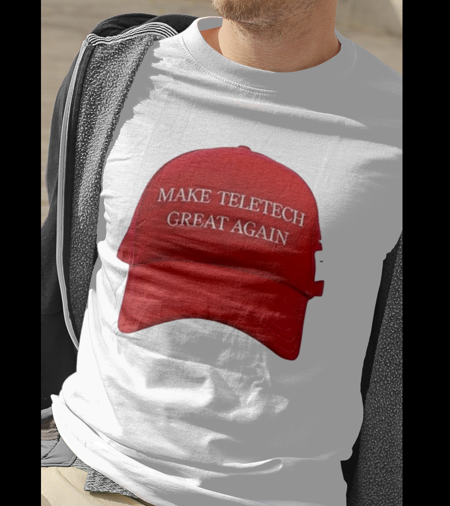 Make Teletech Great Again Teletech-Manchester 2025 Red Cap T-Shirt