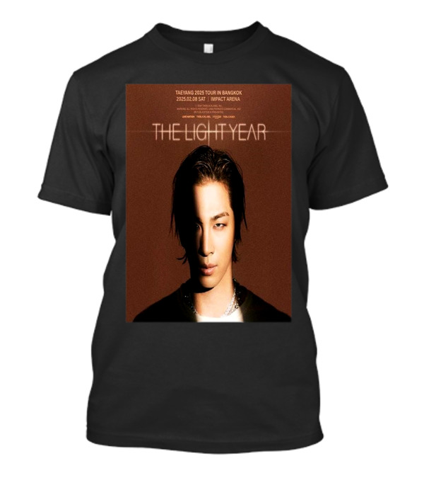 Taeyang 2025 Tour In Bangkok The Light Year February 8 Impact Arena T-Shirt