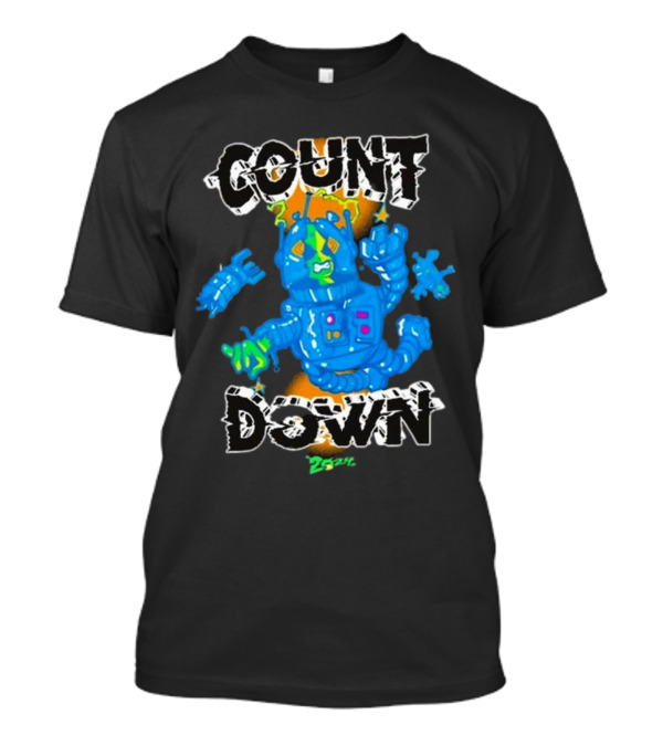 Countdown Robot 2024 Insomniac Disguised Lineup T-Shirt
