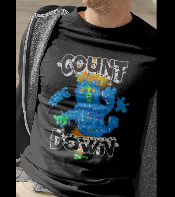 Countdown Robot 2024 Insomniac Disguised Lineup T-Shirt