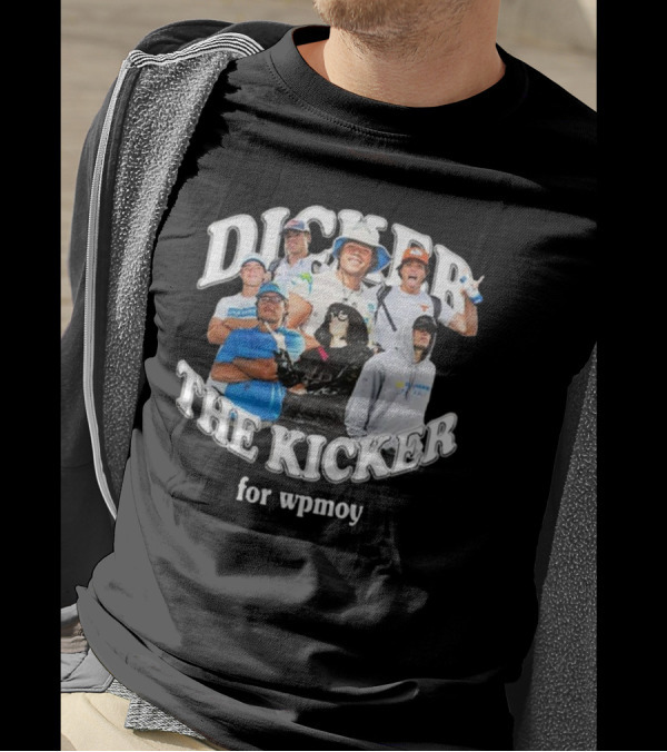 Dicker The Kicker For Wpmoy Chargers Icons T-Shirt