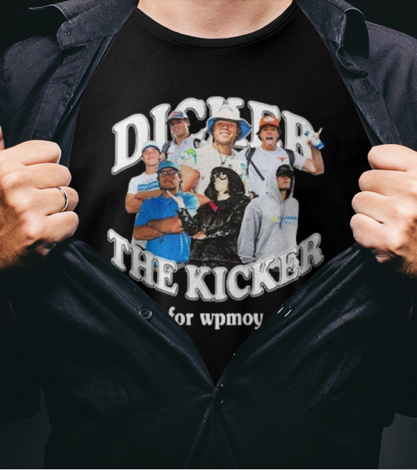 Dicker The Kicker For Wpmoy Chargers Icons T-Shirt
