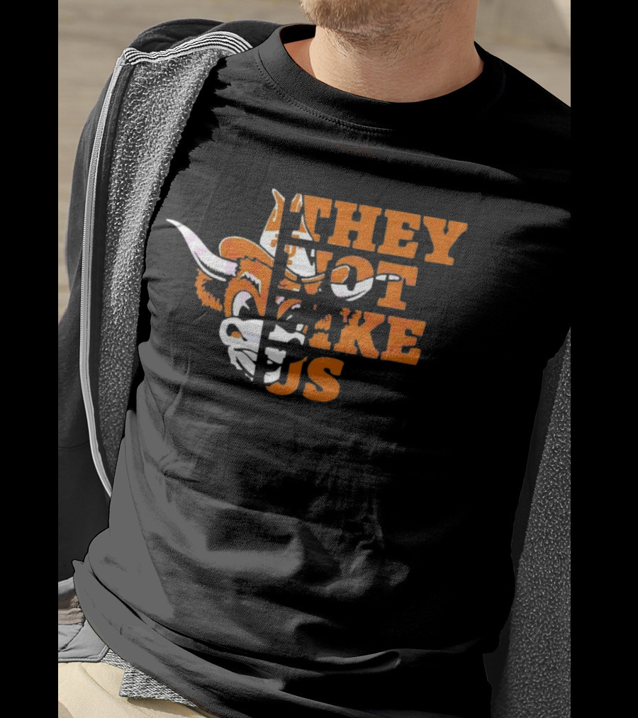 They Not Like Us Texas Longhorns College Football 2025 They Not Like Us T-Shirt