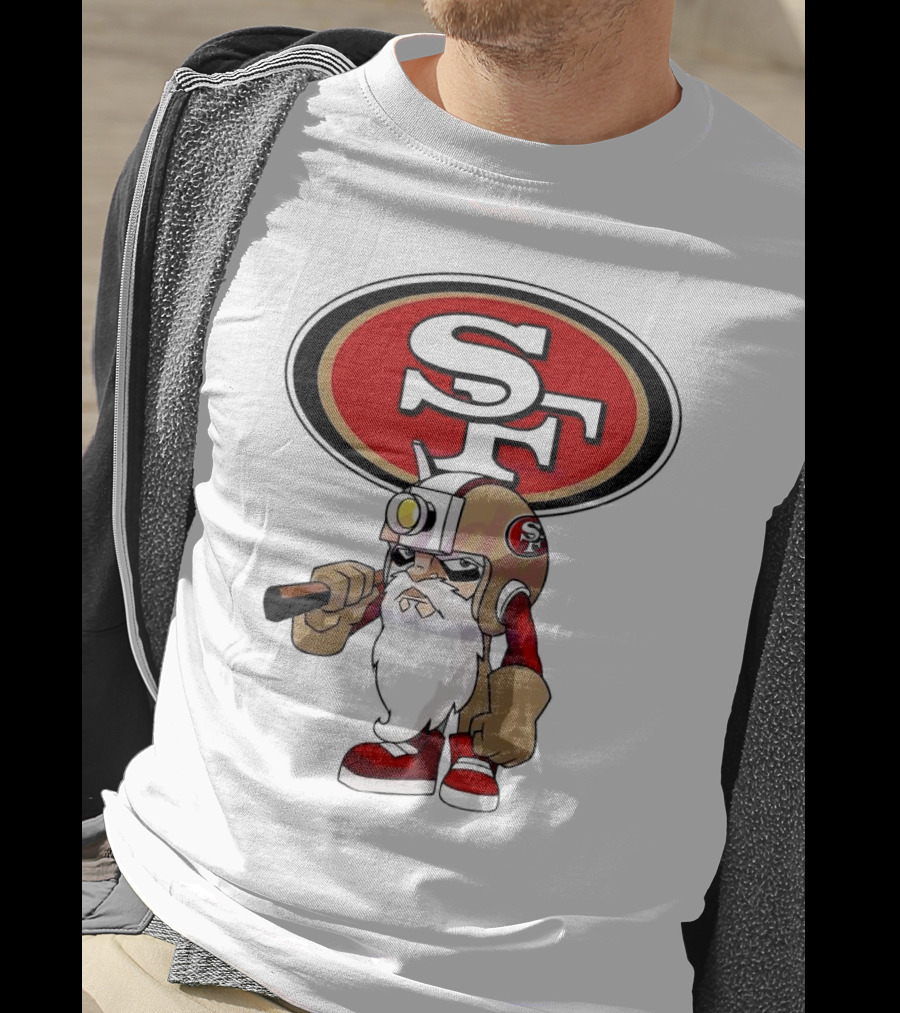 Rush Zone San Francisco 49ers NFL Cartoon Character 2025 SF T-Shirt