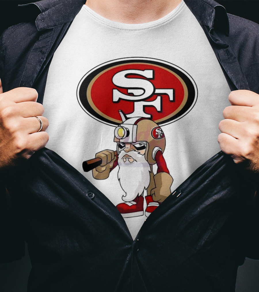 Rush Zone San Francisco 49ers NFL Cartoon Character 2025 SF T-Shirt