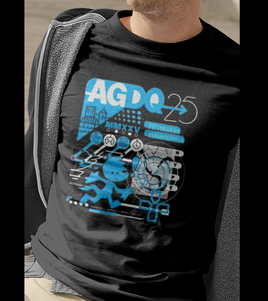 AGDQ 25 Pittsburgh Pennsylvania MMXXV Hype Speed Run Event T-Shirt