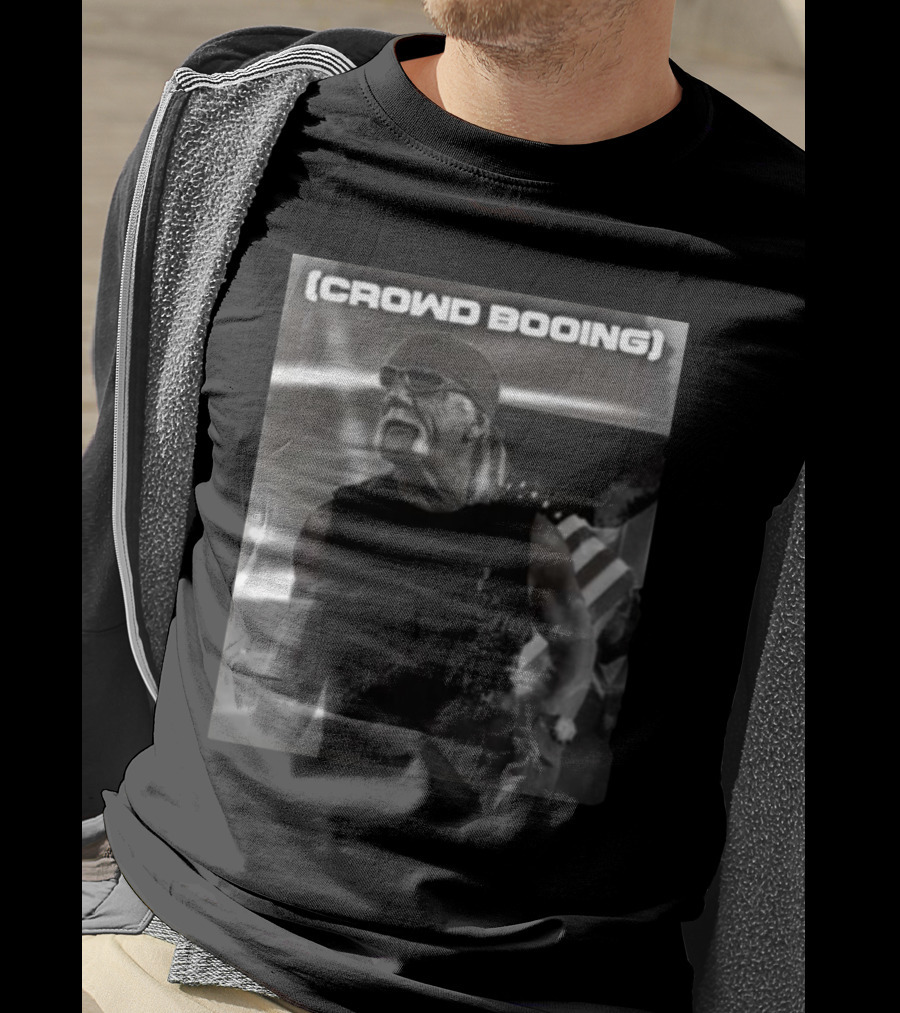 Itstomscustoms Hulk Hogan Crowd Booing T-Shirt