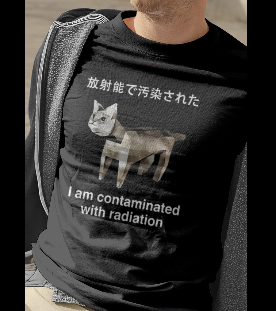 Tokyo Tiger Cat Contaminated With Radiation T-Shirt