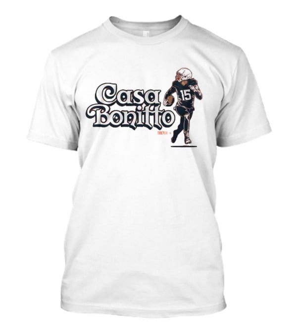 Casa Bonitto 15 Football Player T-Shirt