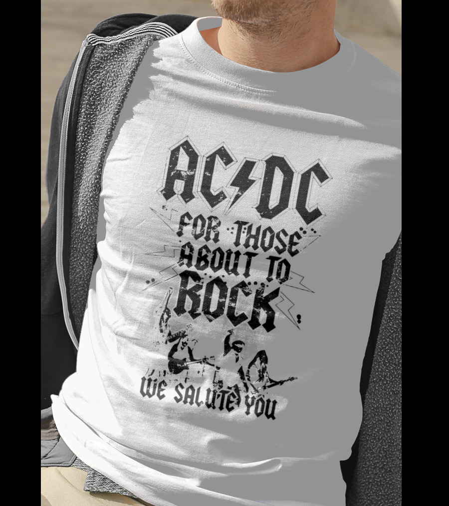 ACDC For Those About To Rock We Salute You Live 2025 T-Shirt