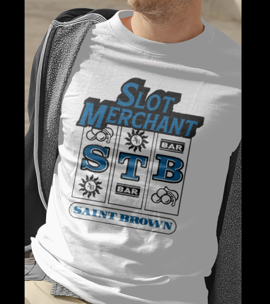 Slot Merchant STB Bar Saint Brown Amon-ra St Brown T-Shirt