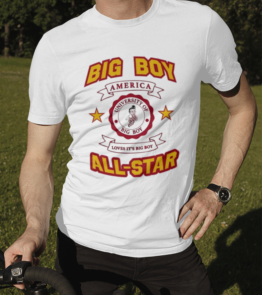 Big Boy University Of America All-Star Loves It's Big Boy T-Shirt