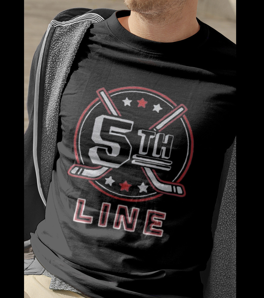 5th Line Crest Women’s Hockey T-Shirt