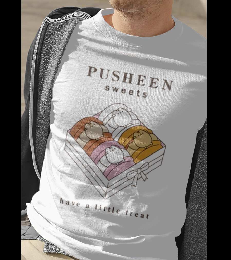 Pusheen Sweets Have A Little Treat Boxed Delight T-Shirt