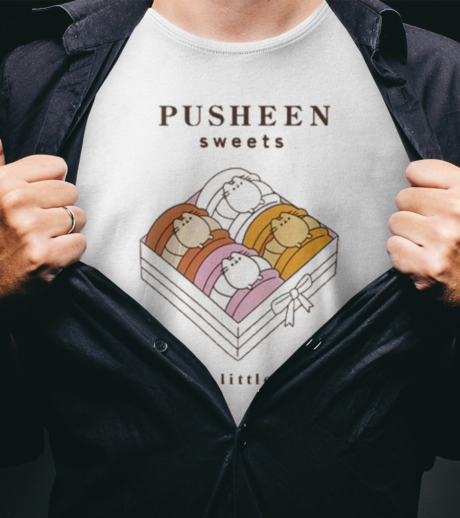 Pusheen Sweets Have A Little Treat Boxed Delight T-Shirt