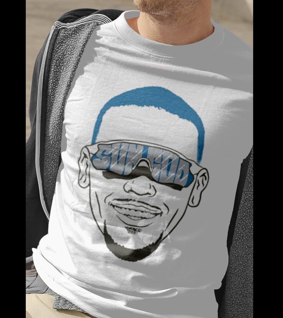 Sun God St Brown Head Sunglasses Smile T-Shirt