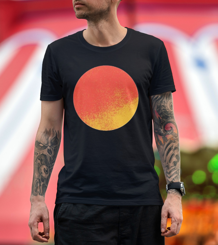 Silverstein Don’t Let Me Get Too Low Sunset Circle T-Shirt