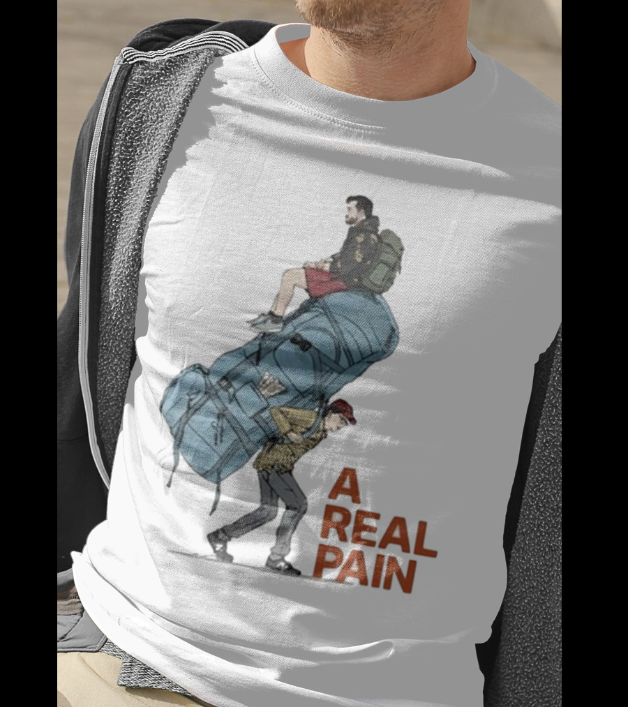 Team Picturehouse Searchlight Pictures A Real Pain Heavy Backpack T-Shirt