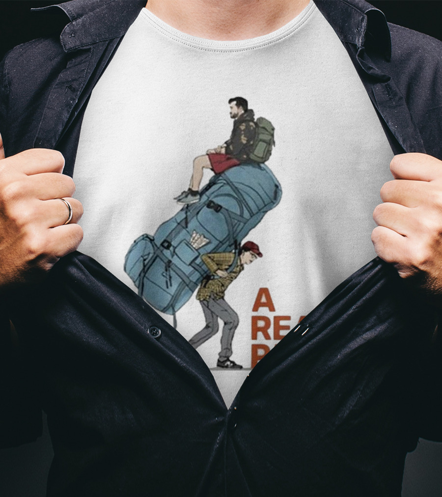 Team Picturehouse Searchlight Pictures A Real Pain Heavy Backpack T-Shirt