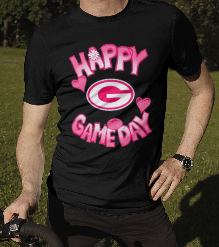 Happy Gameday Valentine’s Day Green Bay Packers 2025 T-Shirt