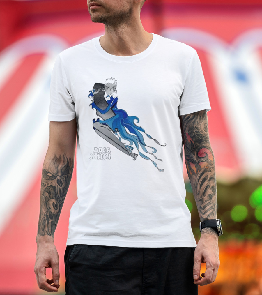 Doja Cat x Pini 2025 Collaboration American Red Cross T-Shirt