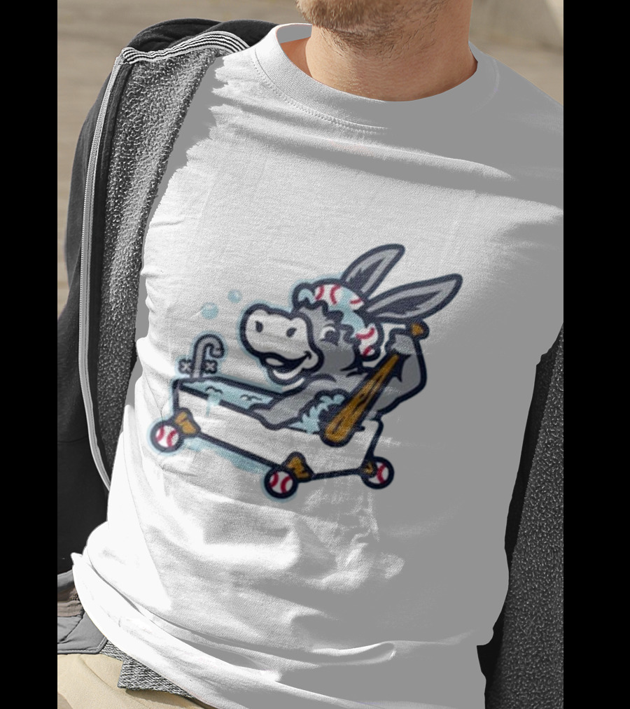 Bathtub Donkeys Baseball Bathtub Donkey Baseball T-Shirt