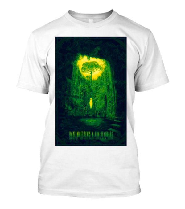 Dave Matthews And Tim Reynolds Live At Moon Palace Riviera Maya Jan 25 2025 Tour T-Shirt