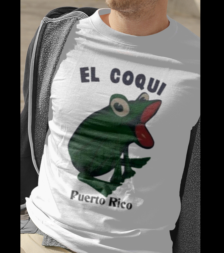 Dios Bunny El Coqui Puerto Rico Frog T-Shirt