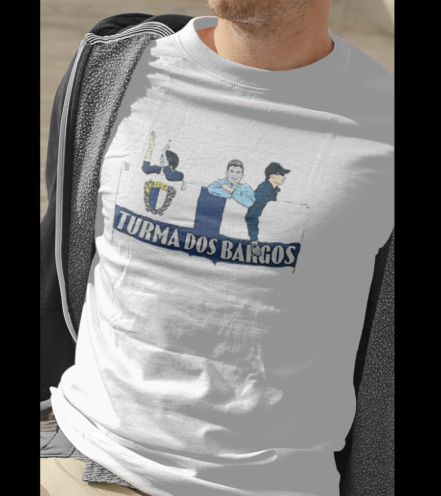 Turma Dos Bargos Futebol Clube Fans Banner T-Shirt