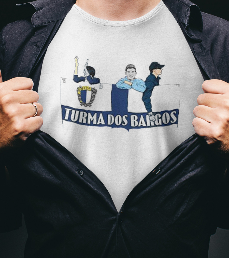 Turma Dos Bargos Futebol Clube Fans Banner T-Shirt