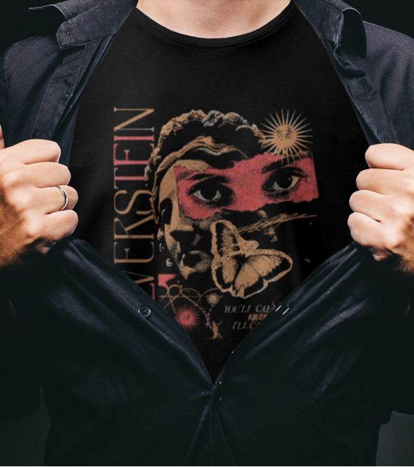 Silverstein You'll Call It Fate I'll Call It Karma Butterfly Eye T-Shirt