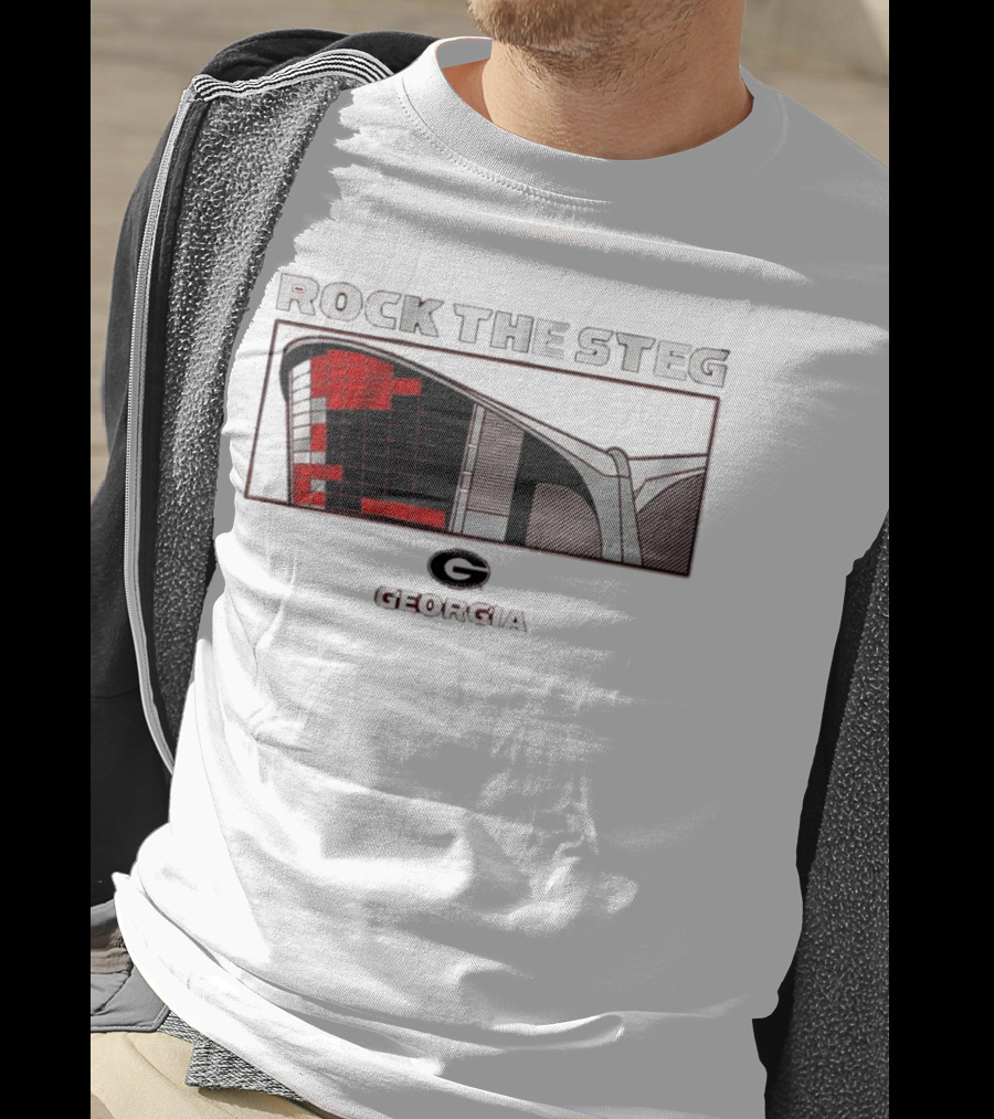 Georgia Bulldogs Rock The Steg Arena Georgia T-Shirt