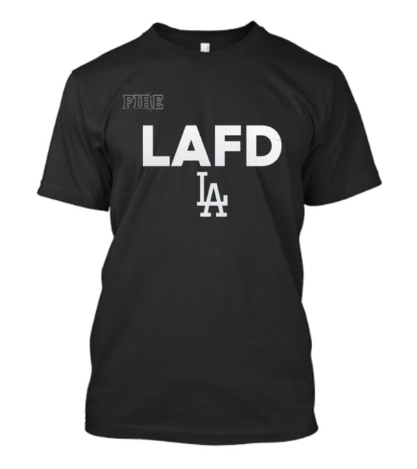 LAFD Los Angeles Dodgers Fire LA 2025 Gratitude T-Shirt