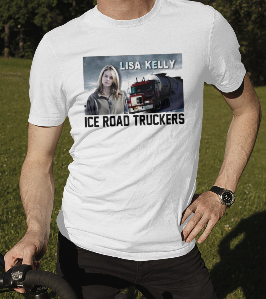 Lisa Kelly Ice Road Truckers Red Truck Adventure T-Shirt