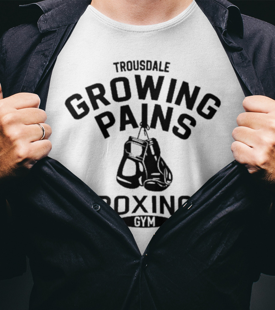 Trousdale Growing Pains Boxing Gym Hanging Gloves T-Shirt