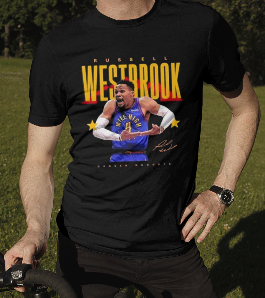 Russell Westbrook Mile High Denver Nuggets Signature T-Shirt