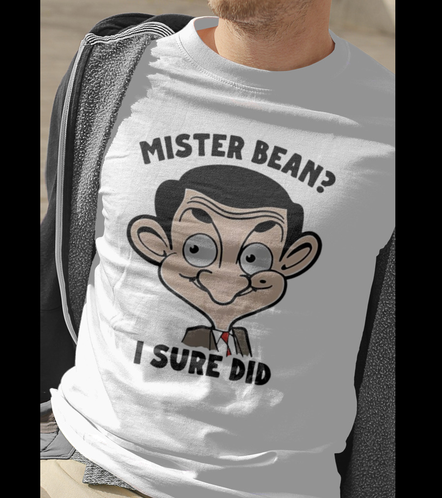 Mister Bean I Sure Did Face T-Shirt