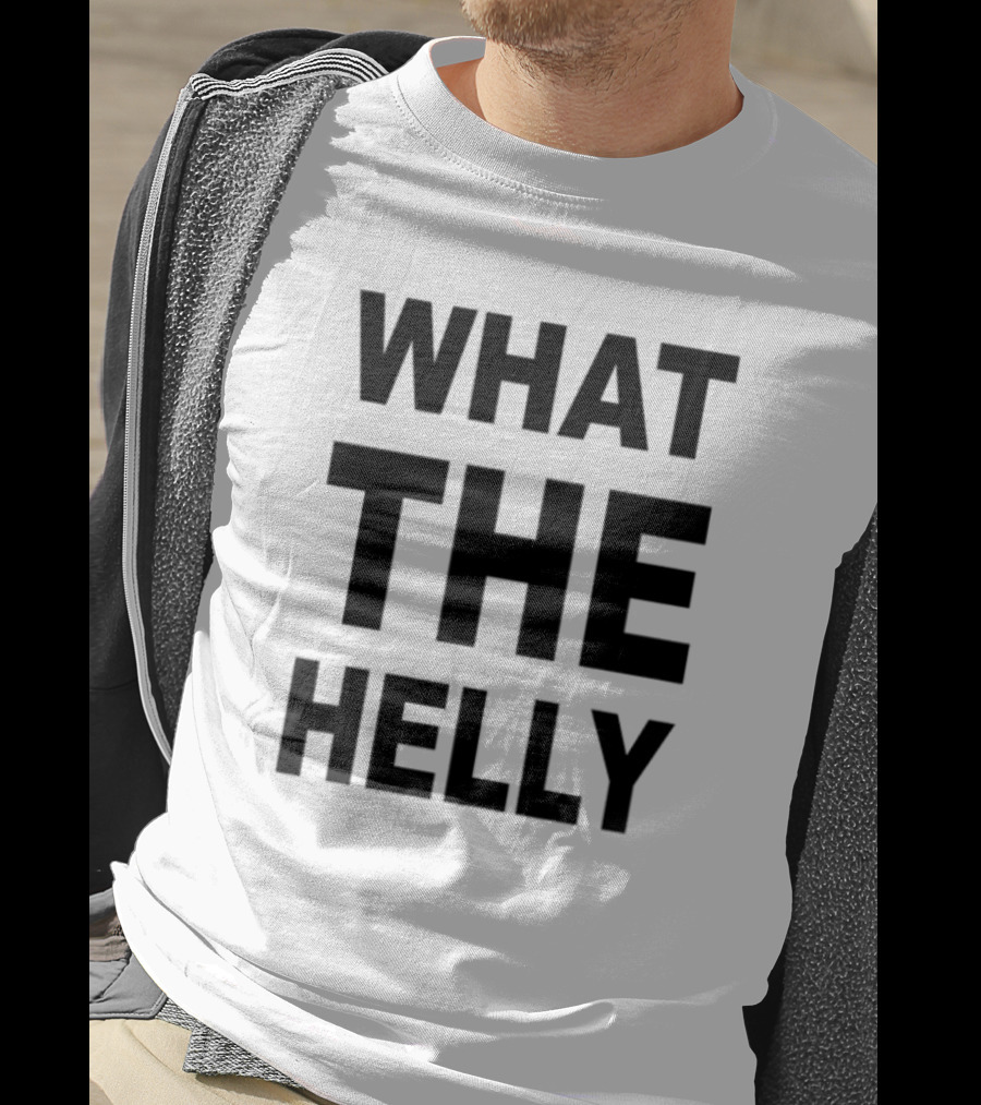 1 800 Wthelly Hotline Humor Statement Phone Graphic T-Shirt