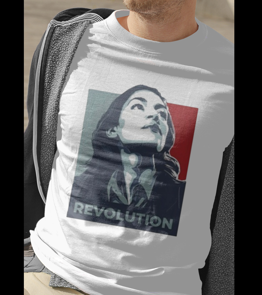 Alexandria Ocasio-Cortez AOC Revolution Inspiration T-Shirt