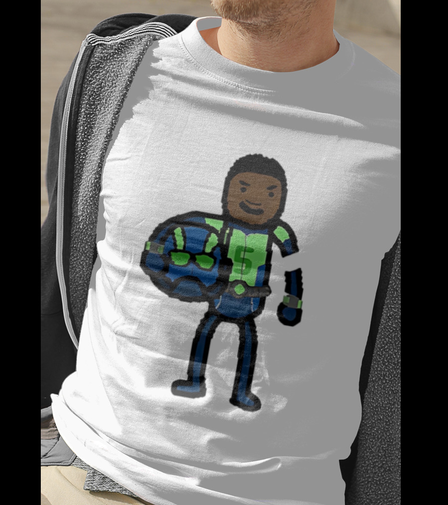 "Anthony Edwards No.5 Cartoon Ant-Man Style Minnesota Timberwolves" T-Shirt