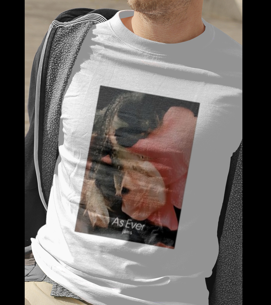 As Ever Jams 02 Pink Floral Close-Up T-Shirt